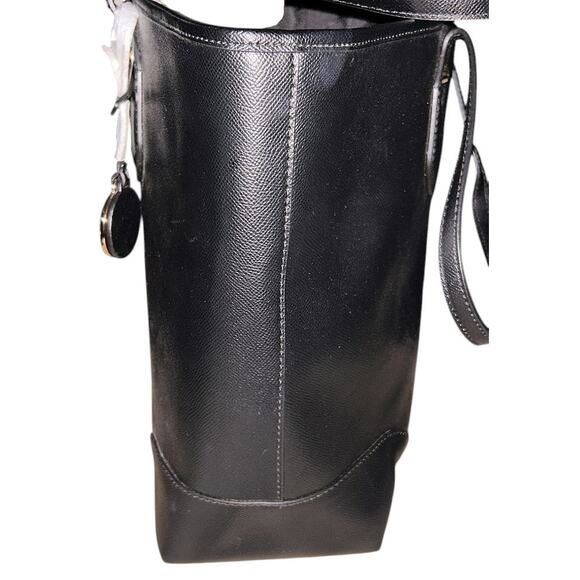 NWT Michael Kors Saylor Large Leather Black Tote - Picture 2 of 9